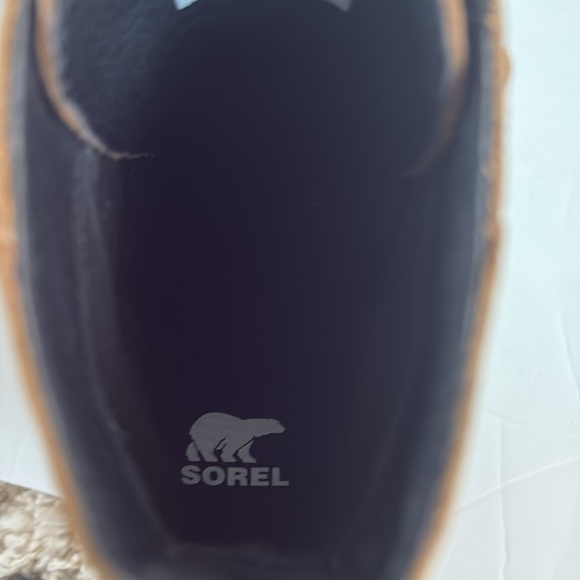 Sorel Jane Now lace up d-ring heel combat boot caribou buff waterproof boot - Picture 13 of 16